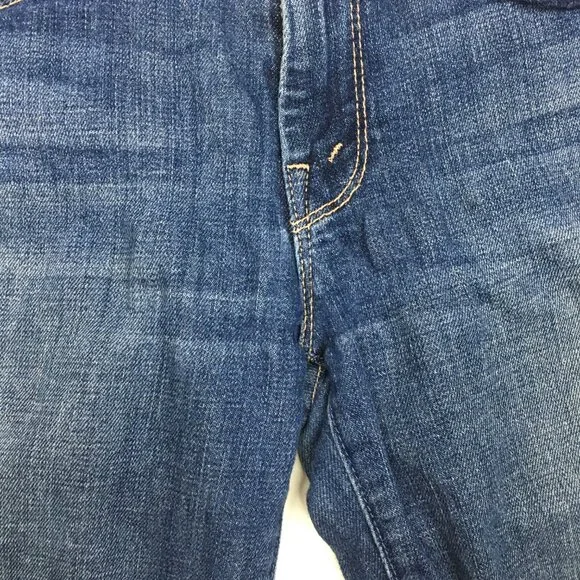 MOTHER Girl Crush Wash The Looker Ankle Fray Hem 5 Pocket Logo Hardware Jeans - Picture 16 of 16